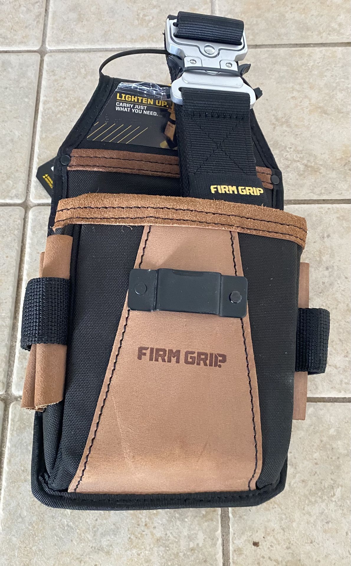 FIRM GRIP Build-A-Rig Everyday Belt Kit (Includes Utility Pouch and Hammer Sleeve)