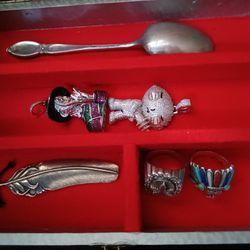 .925 Silver Pendants and Rings 