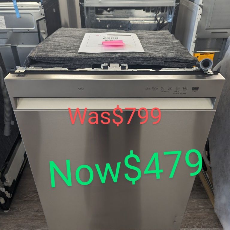 Open Box 24 W Dishwasher With QuadWash Dynamic Dry Financing Available 