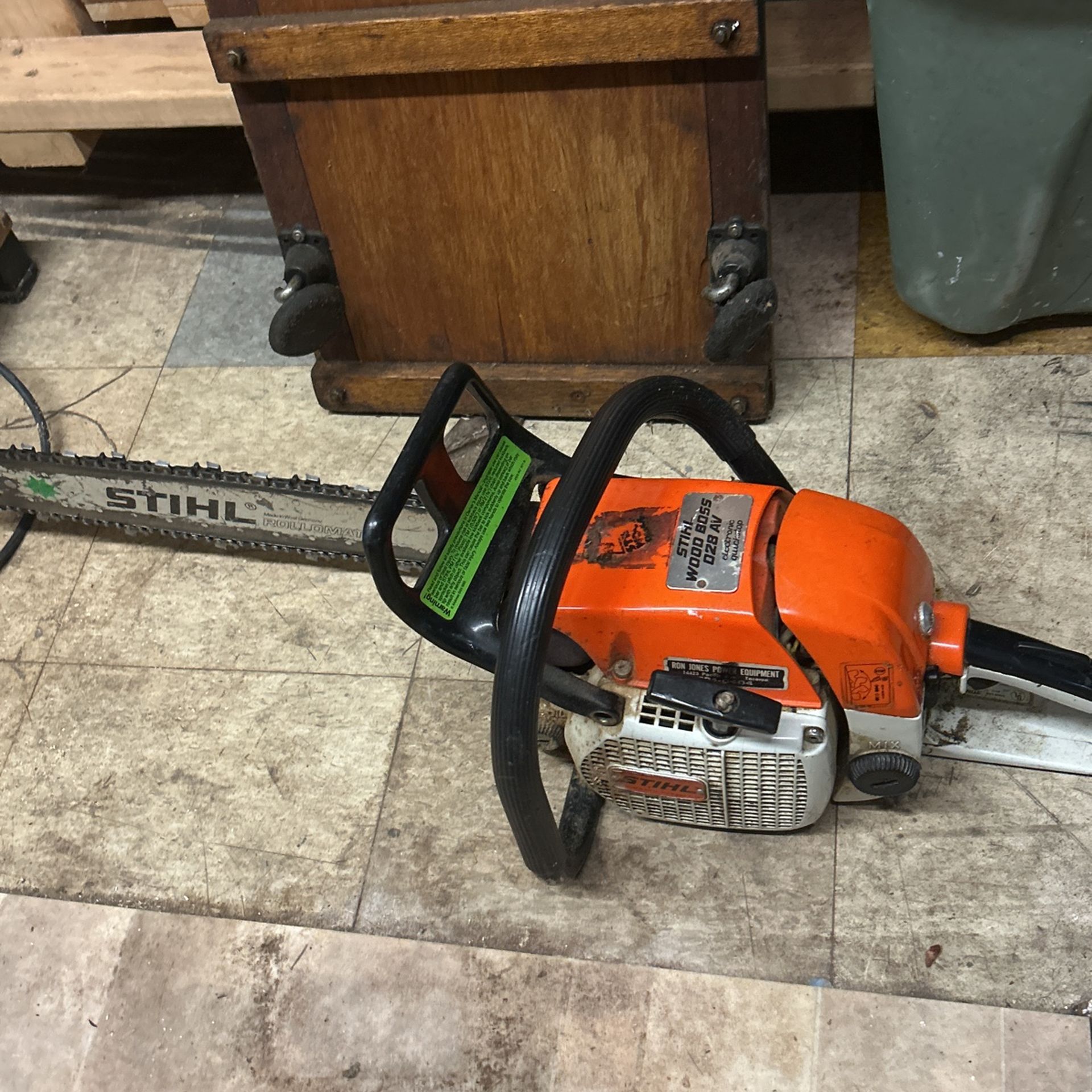 Stihl Chainsaw Wood boss 028 Av
