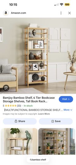 Bamboo Shelf