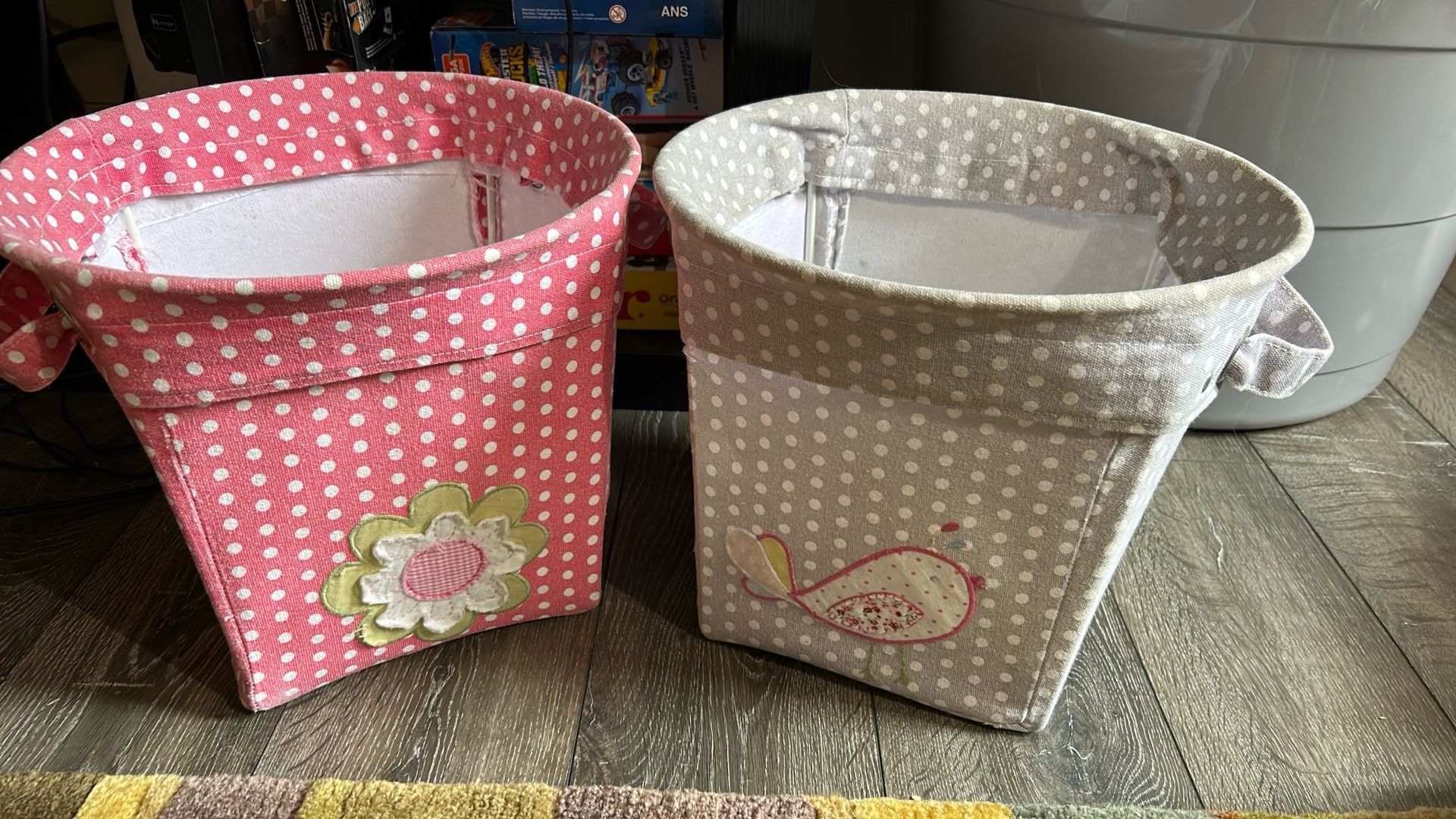 Pottery Barn Kids Canvas Toy Totes