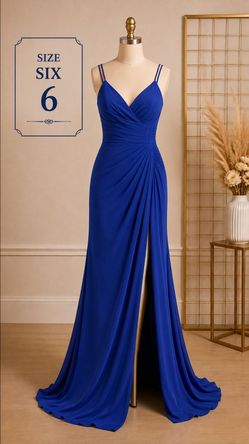 Blue dress