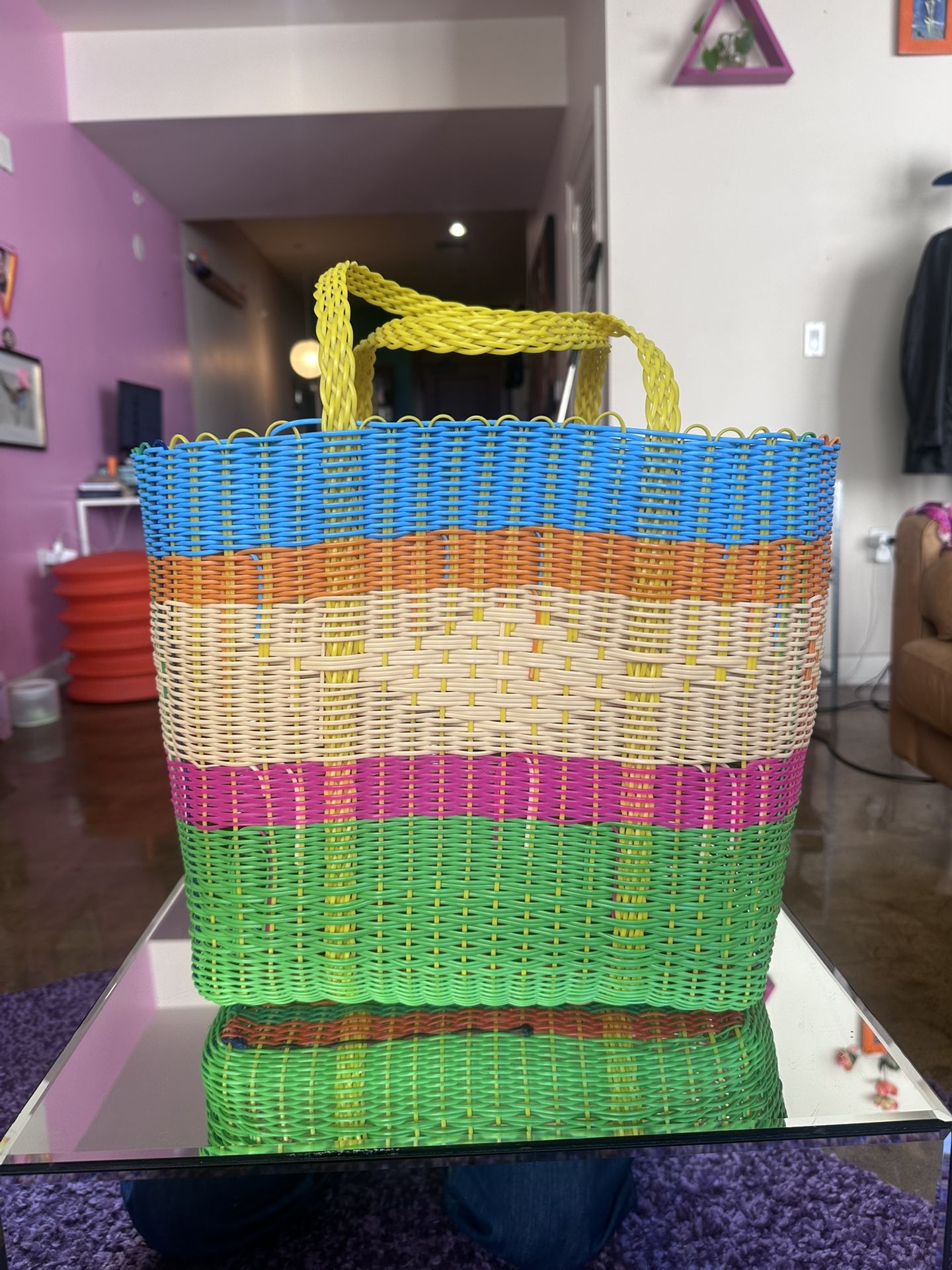 Authentic Oaxacan Artisanal Tote β Handwoven in Mexico