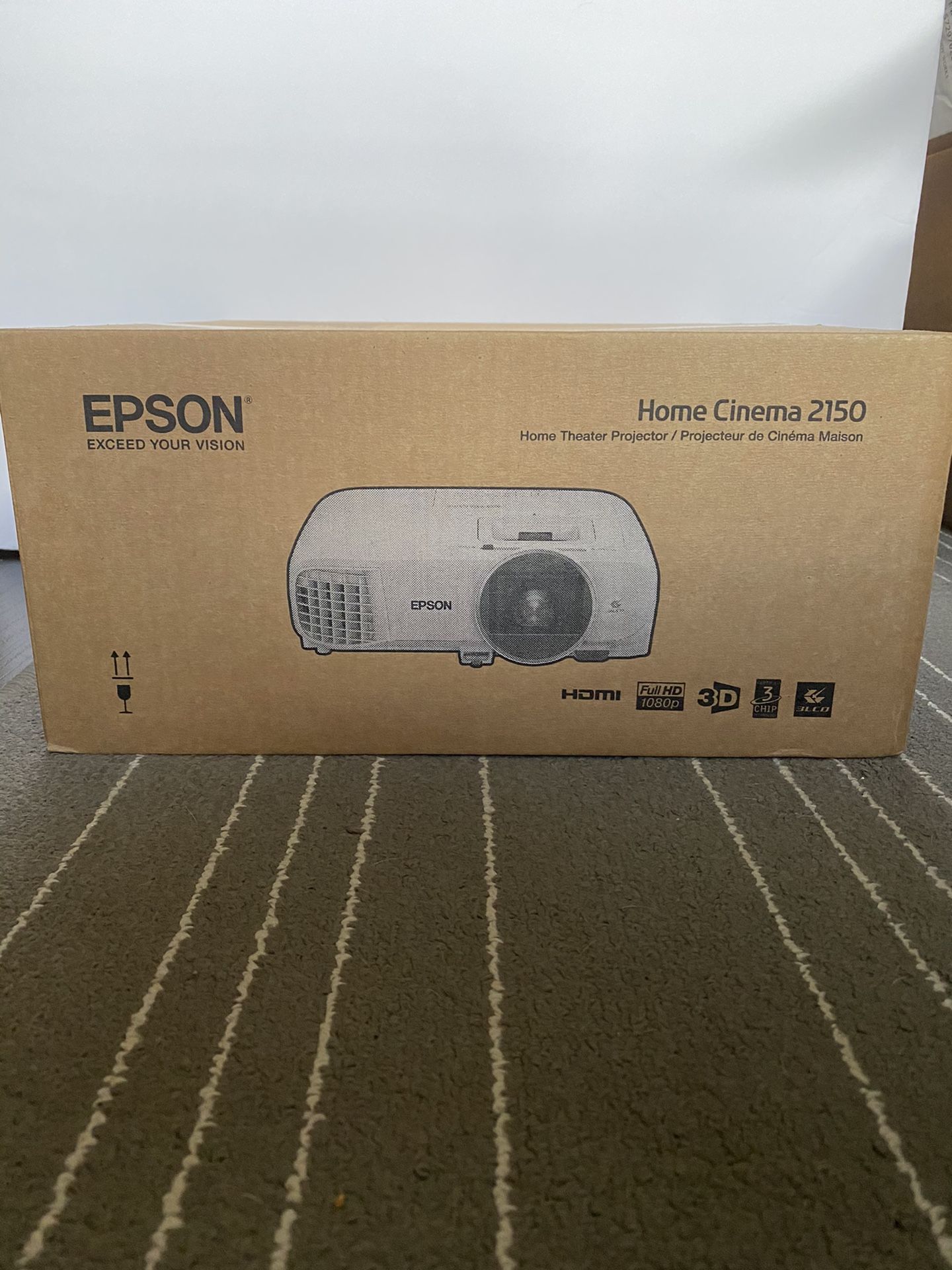 New Epson Home Cinema 2150 Projector