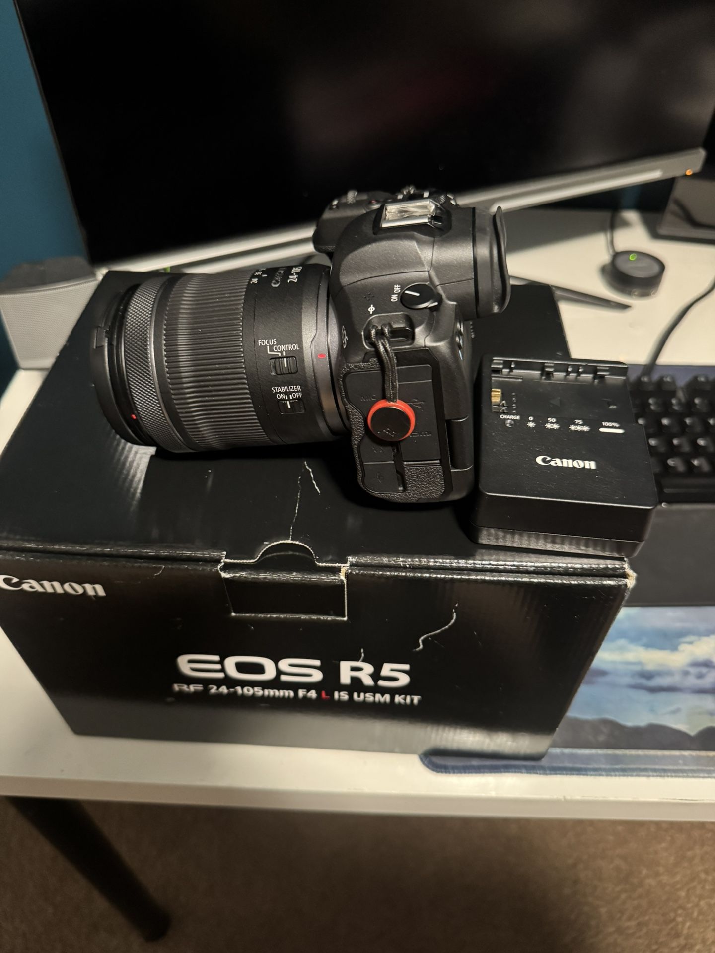 Canon EOS R5 With 24-105 Kit lens