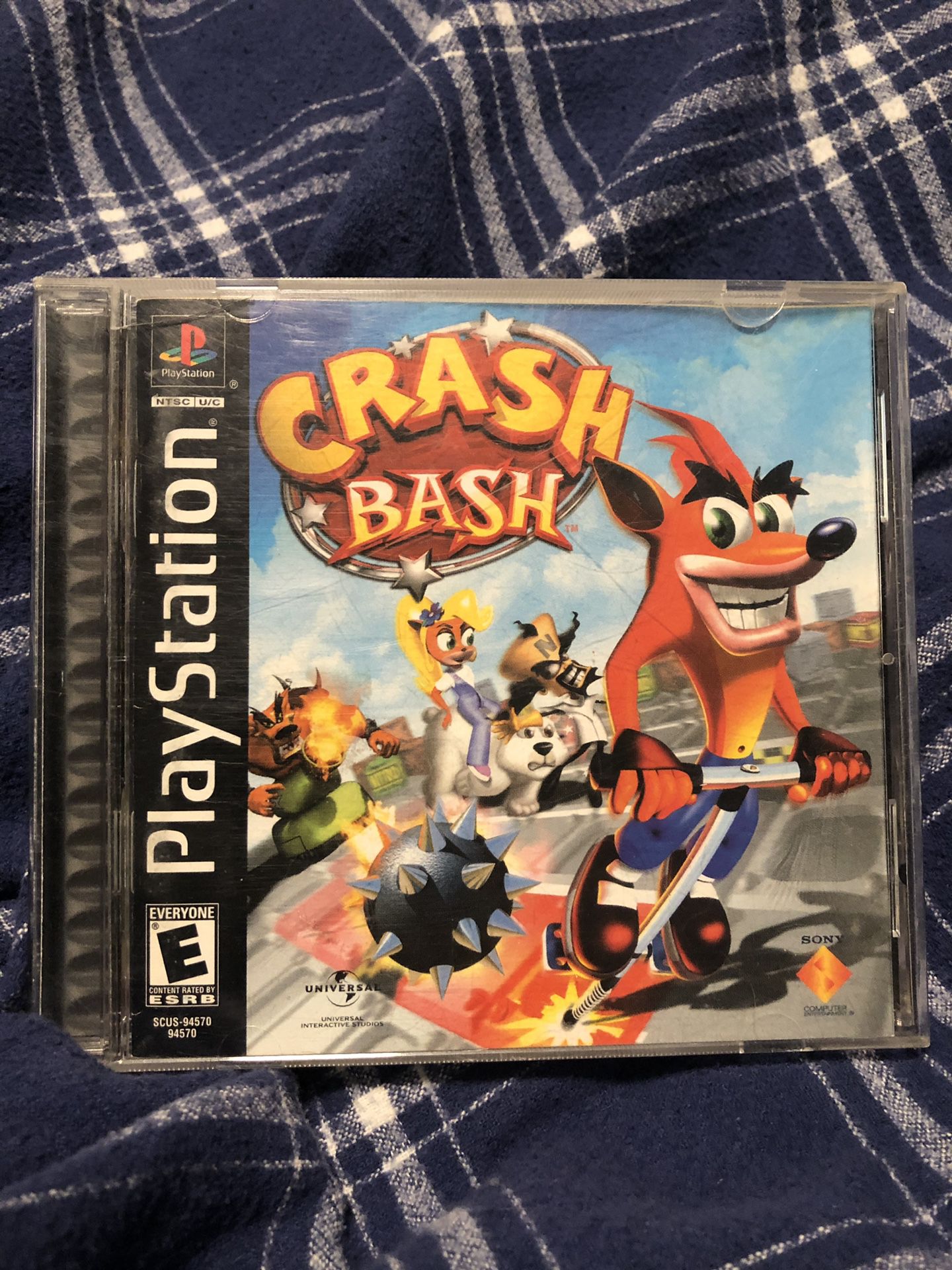 Crash bash ps1 PlayStation 1 video game complete