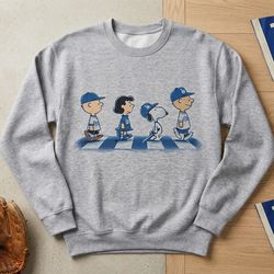 LA Peanuts Dodgers Crewneck