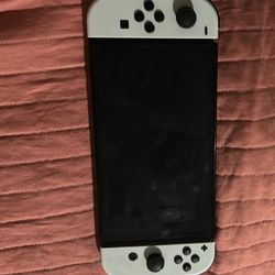 Nintendo Oled Basically Brand New Also Have The Box To Connect To Tv