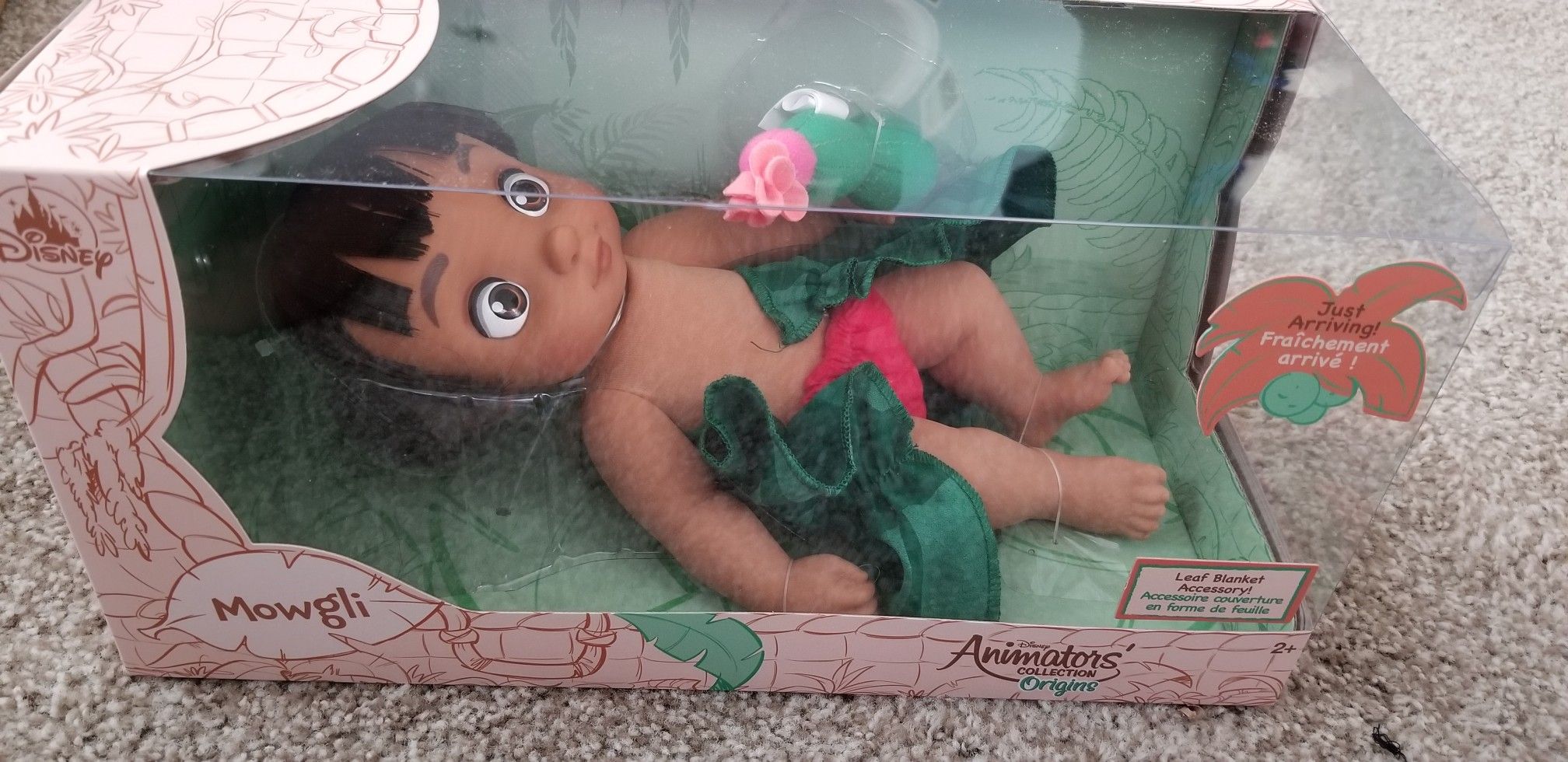 Disney mowgli baby doll animators collection origin
