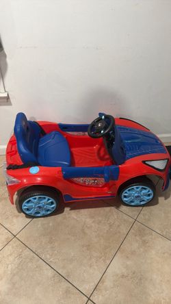 Spider man car for toddlers