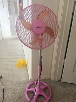 pink kid fan