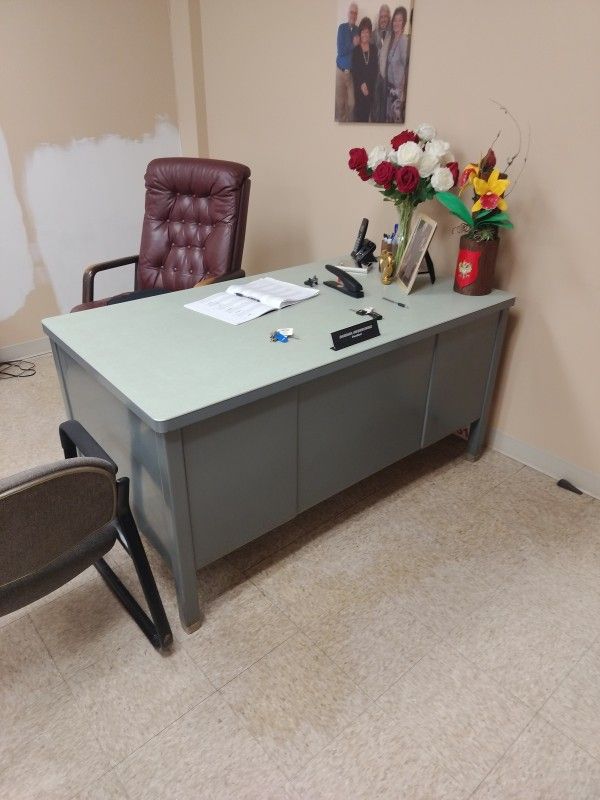 Metal Desk