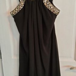 Ladies size 10 black dress