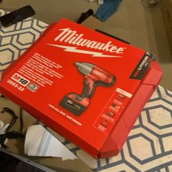 Milwaukee, M 18 Cordless Half Inch High Torque Impact Wrench With Friction Ring Kit Brand New In Box Price Is Firm