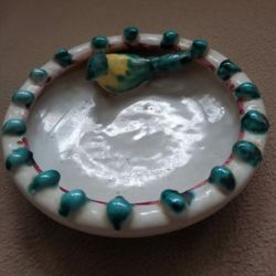 Vintage Mid-20th Century Italian Ceramic Dish