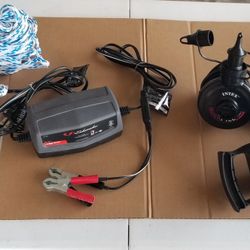 Marine Accessories - Anchor, Charger, Inflaters