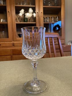 Longchamp 24% Leaded Crystal Water Goblet