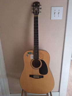 Fender squire acoustic guitar