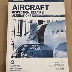 Aircraft inspection, repair & alterations