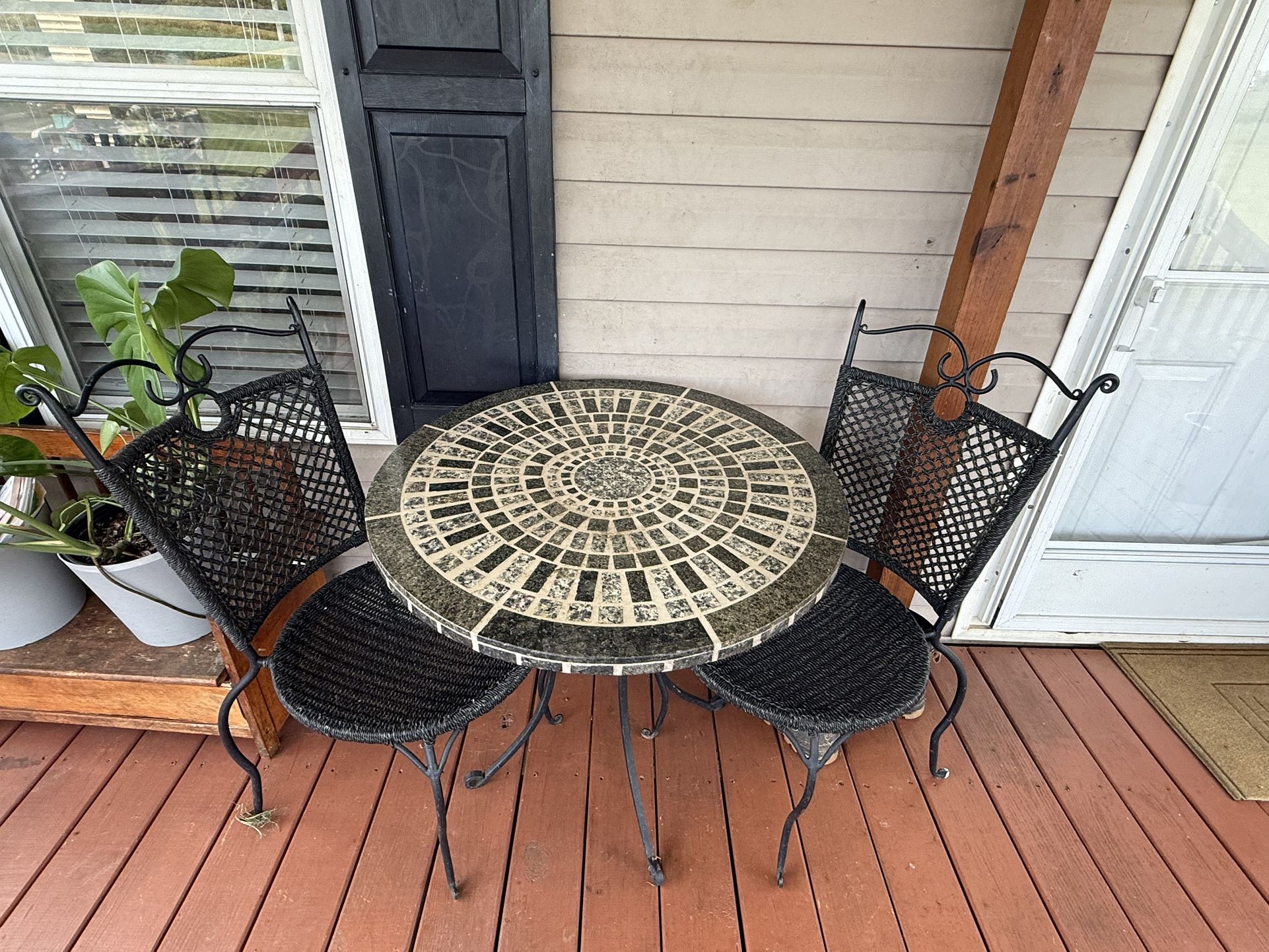 Mosaic Set Table