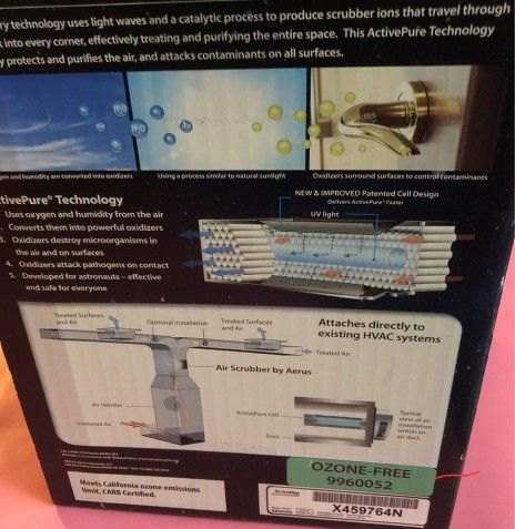 Air Scrubber UV LIGHT