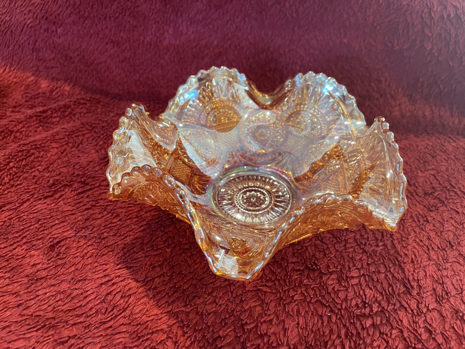 Carnival Glass Bowl