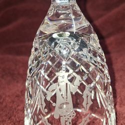 1995 Ireland Waterford Crystal Bell "Twelve Days of Christmas" - 12 Drummers Drumming C18P058