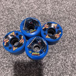 Slime Balls Natas Reissue 60mm 78a Blue Skateboard Wheels