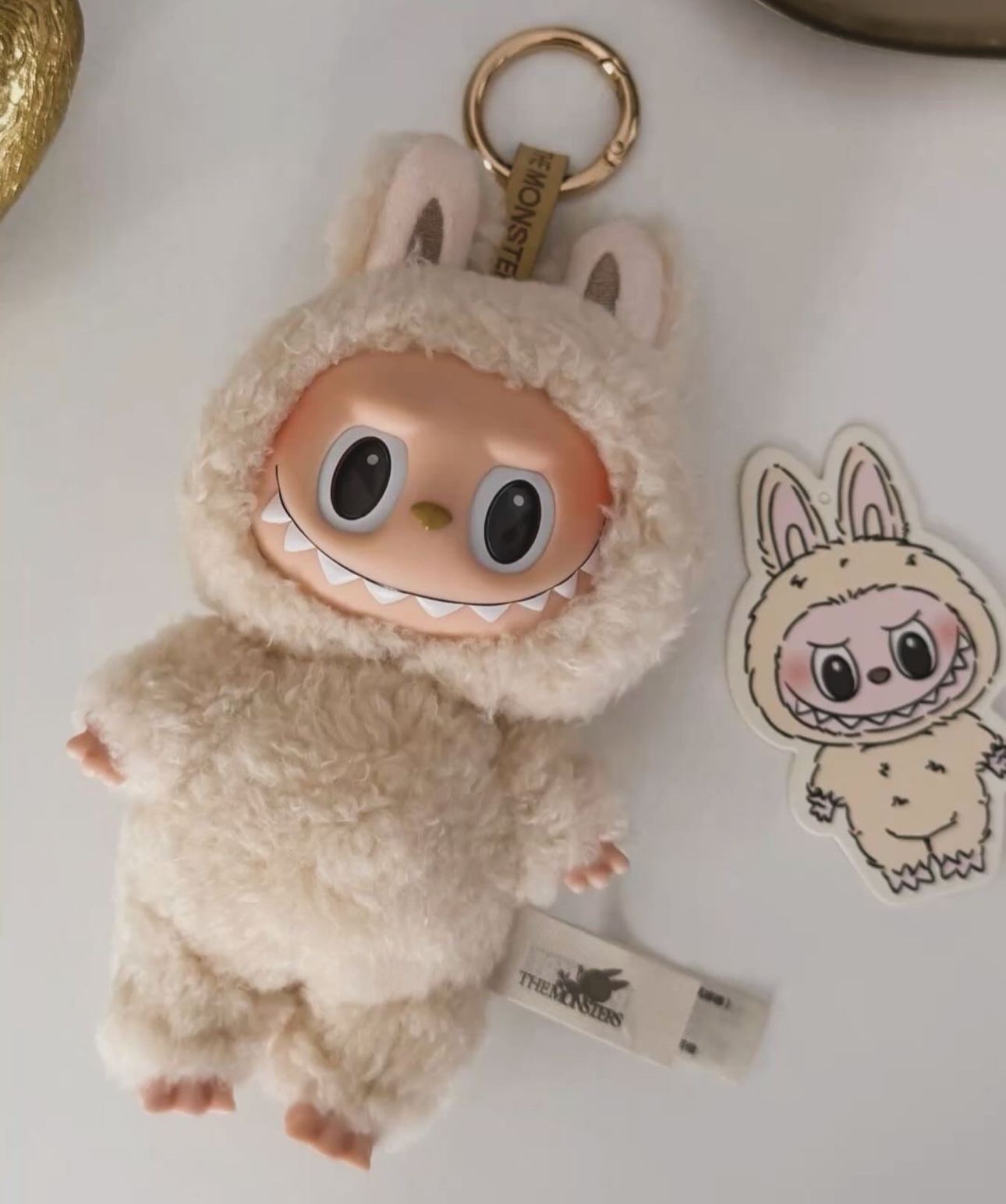 ラブブ labubu マカロン soy milk sesame Pop Mart Labubu The Monsters Exciting Macaron Soymilk Vinyl