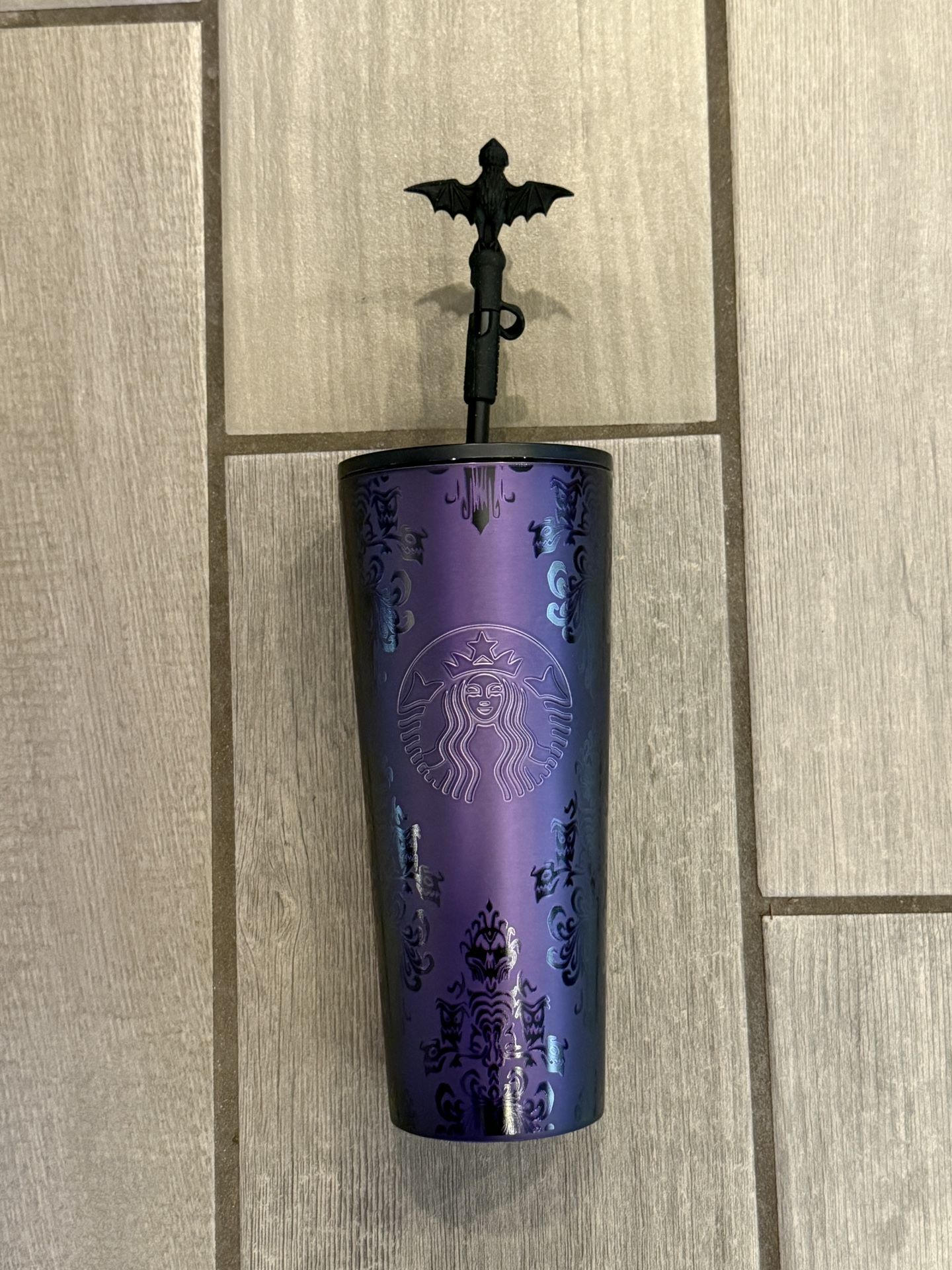 The Haunted Mansion Starbucks Tumbler with Straw