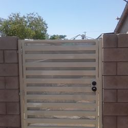 Wroght Iron Side Gates And Fences 