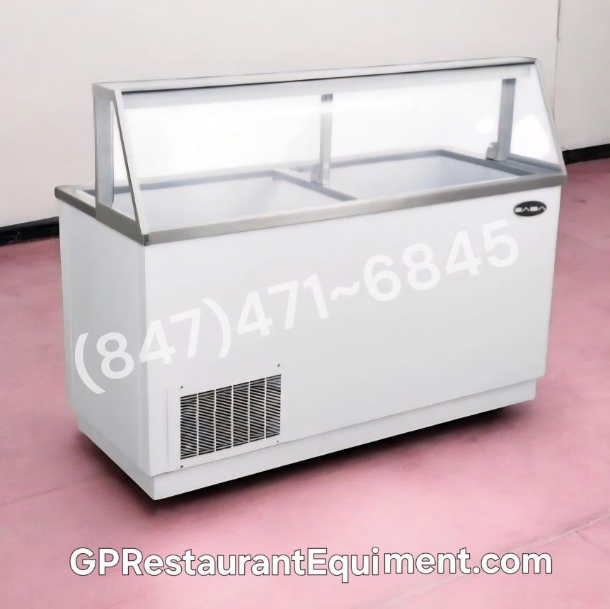 NEW Commercial 47" Ice Cream Dipping Cabinet Ice Cream Freezer