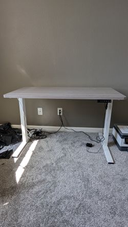 Standing Desk and Ergonomic Chair