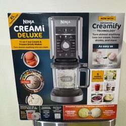 Ninja Creami Deluxe. 11-in-1 Ice Cream Frozen Drink Maker