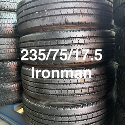 235/75/17.5 (4) Ironman I-109