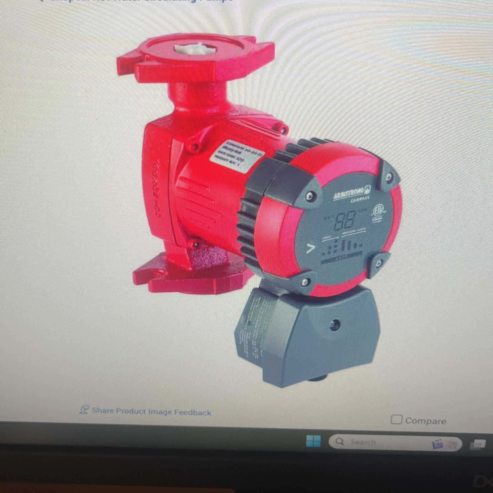 Armstrong Circulating Pump NEW!