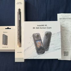 Insta 360 X5 8k Bundle 