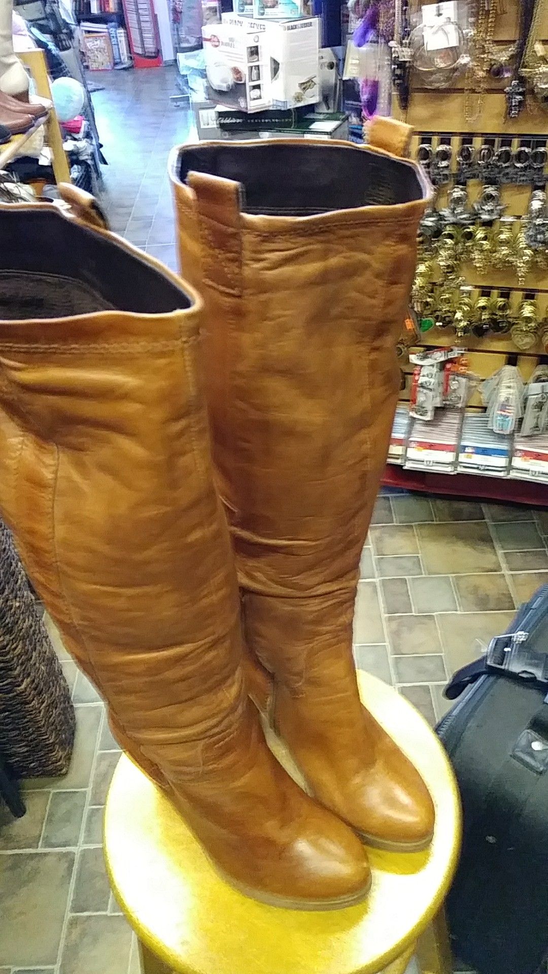 Ladies High Heel Boots Brand Aldo