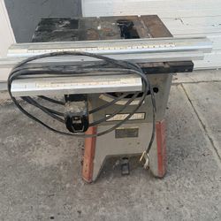 Table Saw Craftsman 