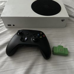Xbox Series S With Controller And Battery Pack