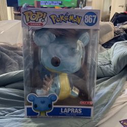Pop! Pokémon 867 Lapras!! Minty Fresh Still In Box Brand New Just Came Out