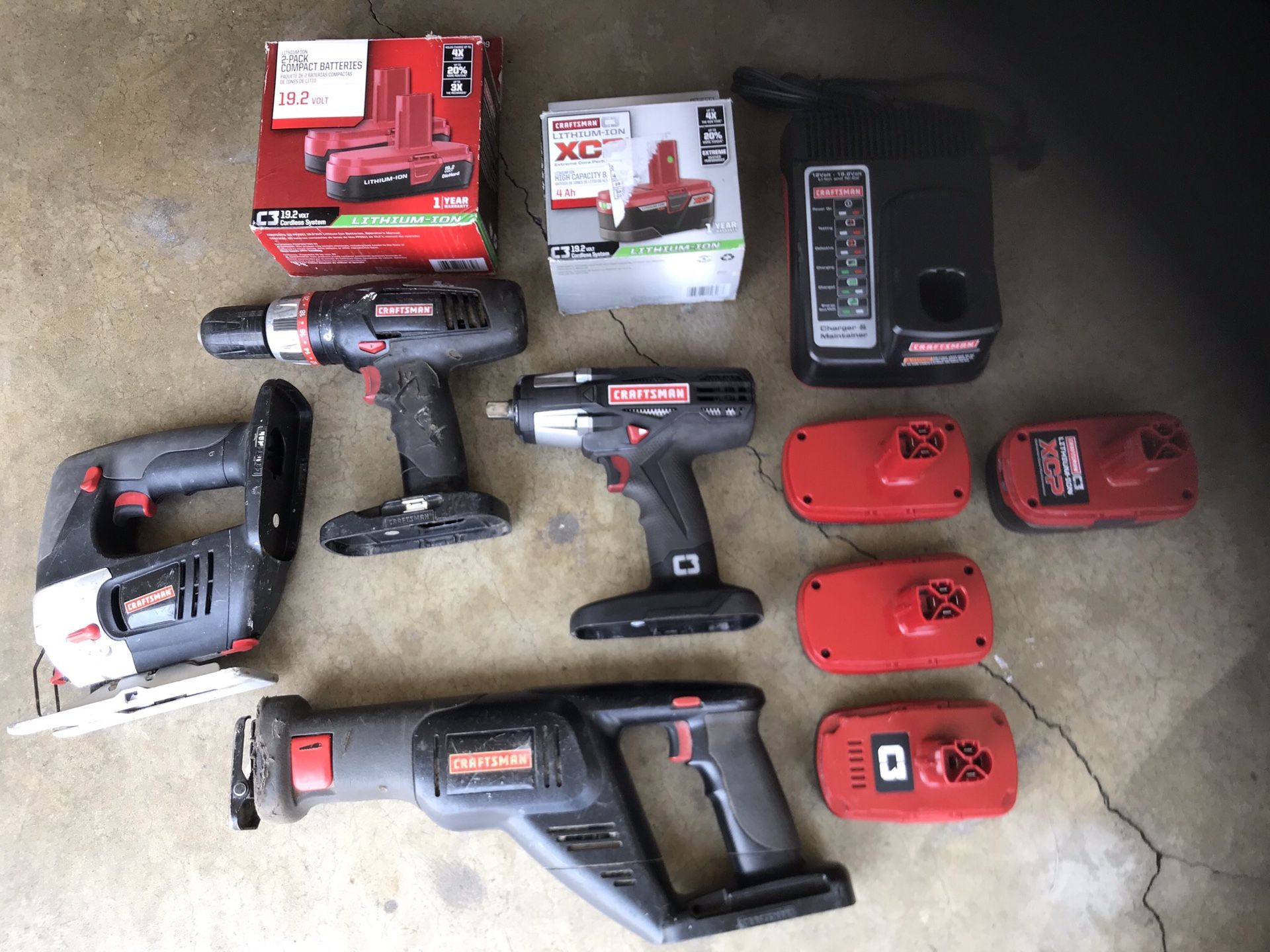Craftsman cordless 19.2V