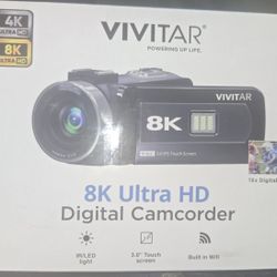 HD Ultra 8k Digital Camcorder ( VIVITAR )