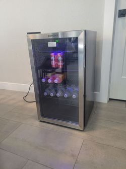 Mini Wine and Soda Fridge
