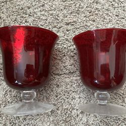 Red/Burgandy Candle Votive