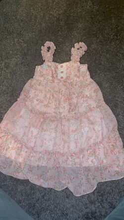 Girl Flower Dress 5t