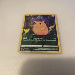 Pokémon Celebration Pikachu 5/25