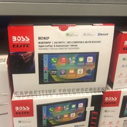 Boss Elite 7 Inch Apple CarPlay And Android Auto Stereo