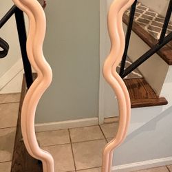 Pink Bear Shape Wall Mirror 